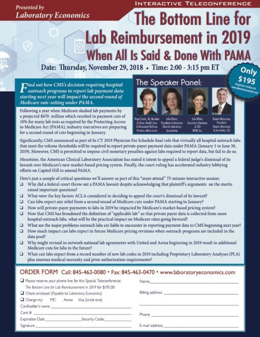 11-29-18 PAMA Teleconference