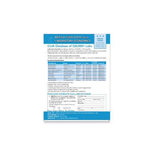 2023 CLIA Database Cover