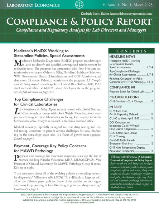 Compliance and Policy Report