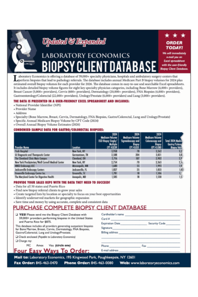 Biopsy Client Database 2026