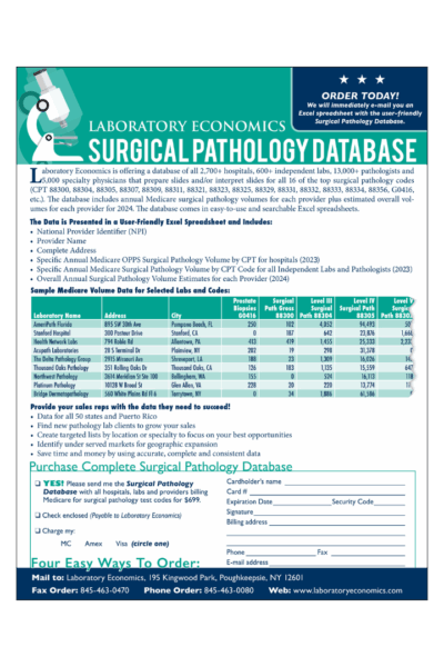 Surgical Pathology Database